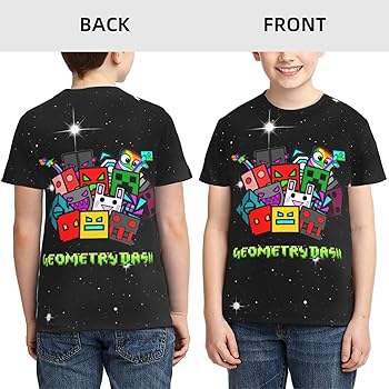 Amazon.com: Mziubiy Geometry-Dash Unisex Graphic T-Shirts